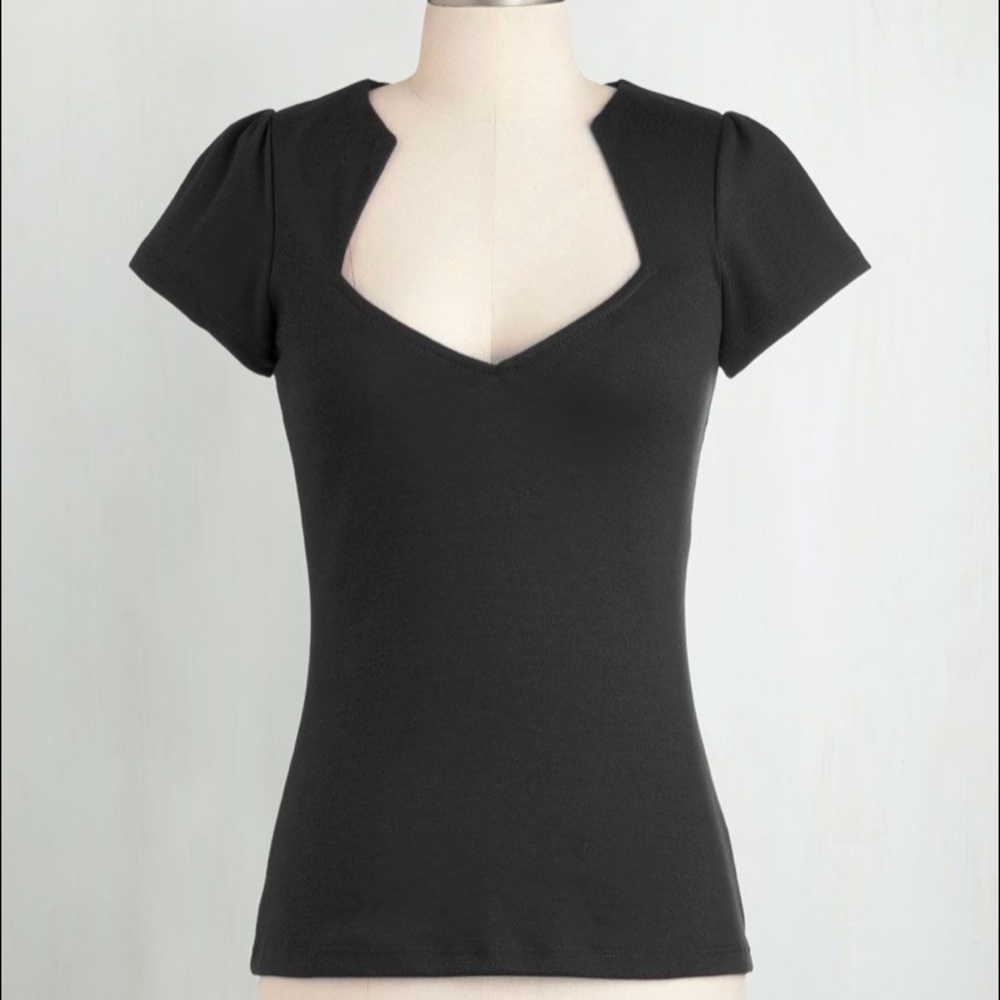 50’s Pin-Up Sweetheart Top, ModCloth, Never Worn